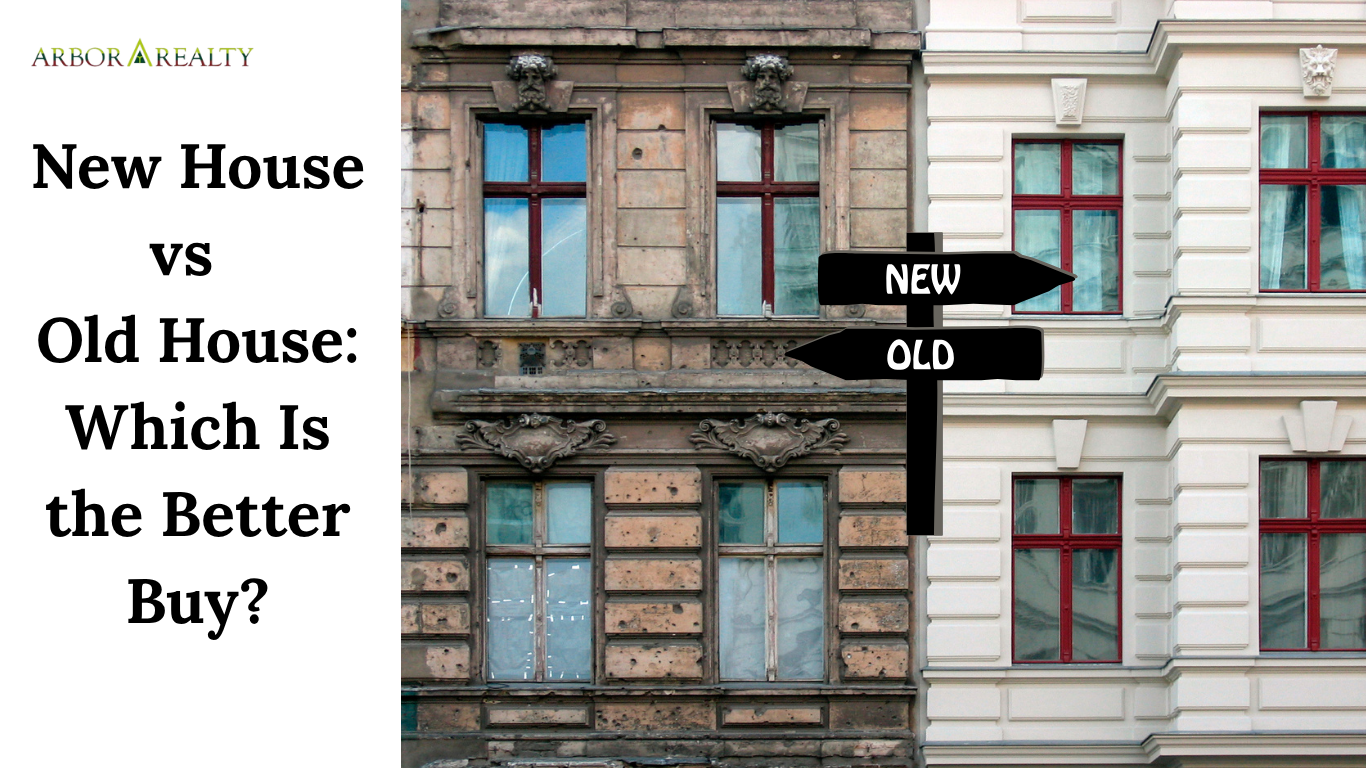 old house vs new house